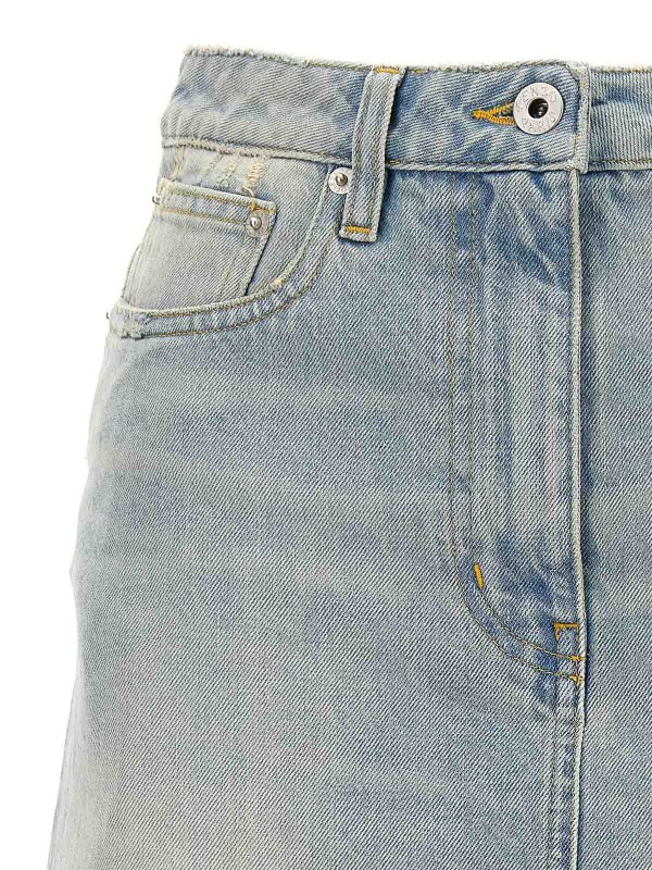 The Best Shops KENZO: Jupes midi et au genou - Jupe Midi - Bleu Clair