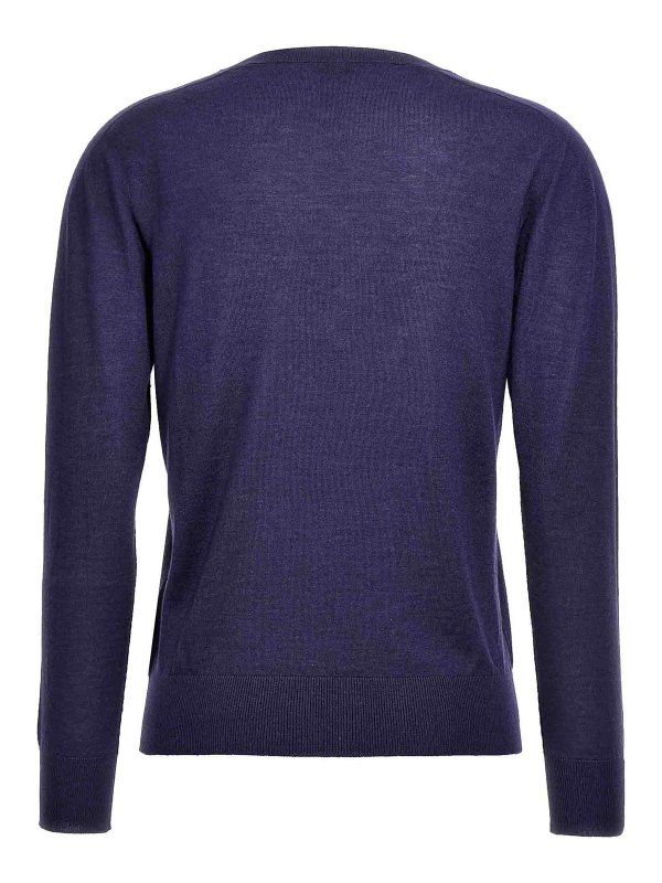 KITON: cardigans online - V-neck sweater