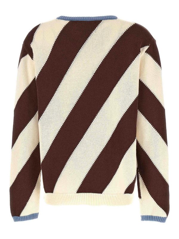 LA DOUBLEJ: Strickpullover mit Rundhalsausschnitt online - Rundhalspullover - Bunt