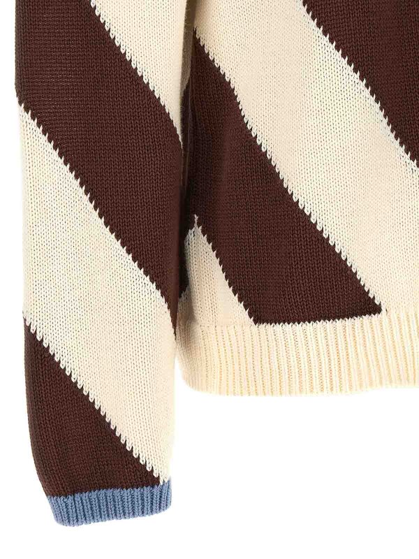 Rundhalspullover - Bunt shop online: LA DOUBLEJ