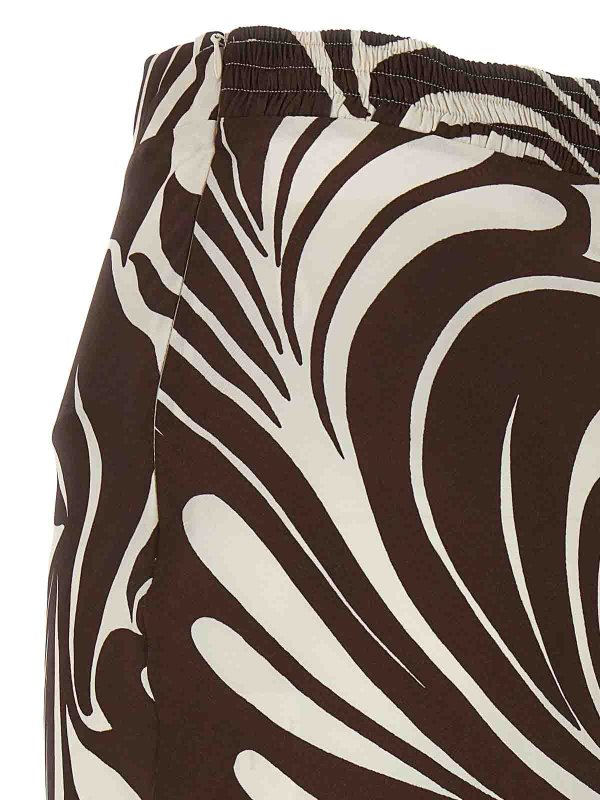 Jupe Midi - Multicolore shop online: LA DOUBLEJ