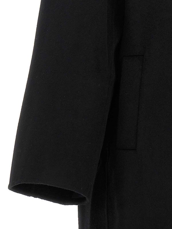 ショートコート - 黒 shop online: LOULOU STUDIO