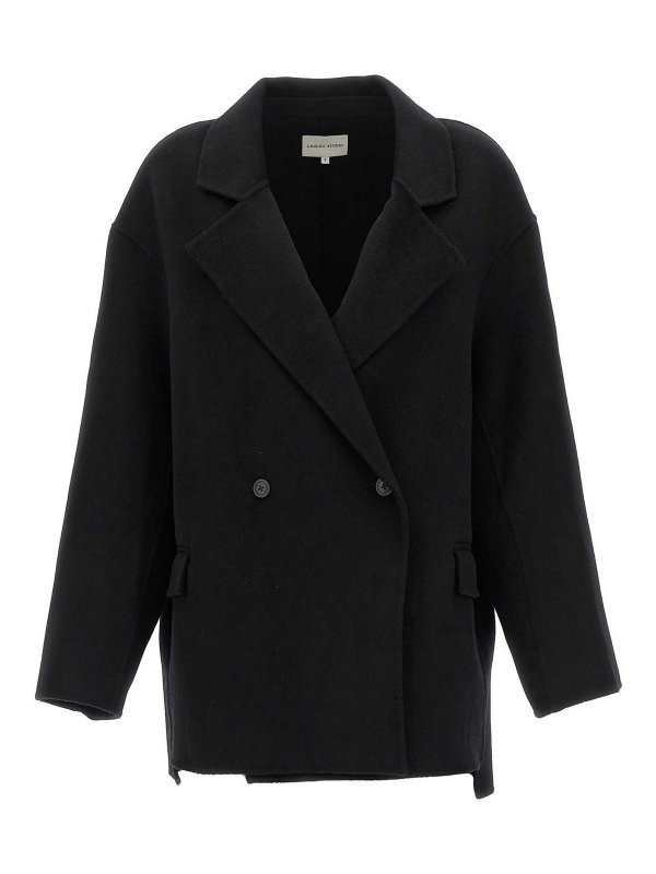 LOULOU STUDIO: short coats - lina coat