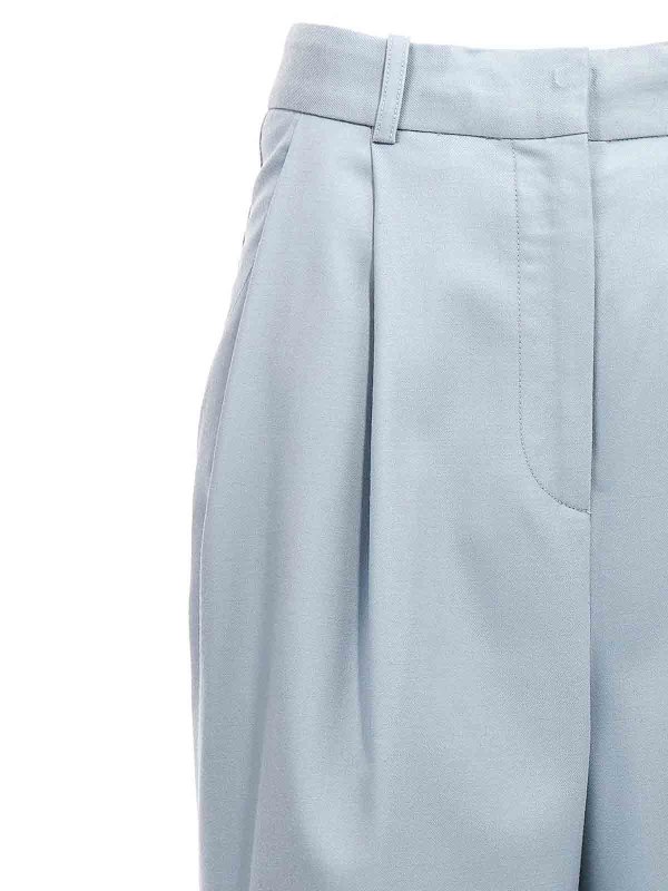 The Best Shops LOULOU STUDIO: Trousers Shorts - solo pants