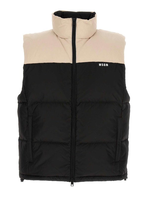 m.s.g.m.: vests - Logo vest