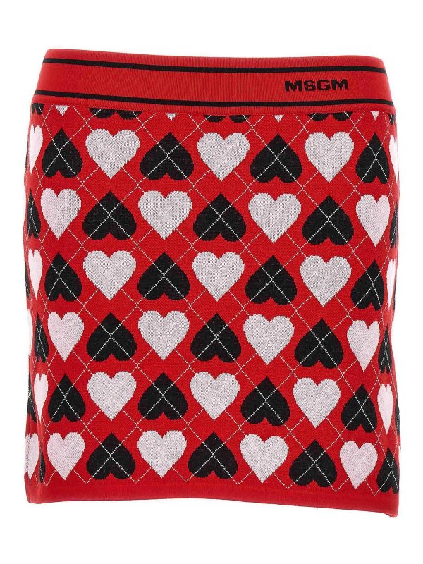 m.s.g.m.: Knee length skirts & Midi - skirt