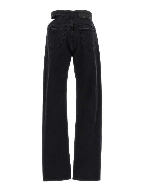 m.s.g.m.: bootcut jeans online - Cut out detail jeans