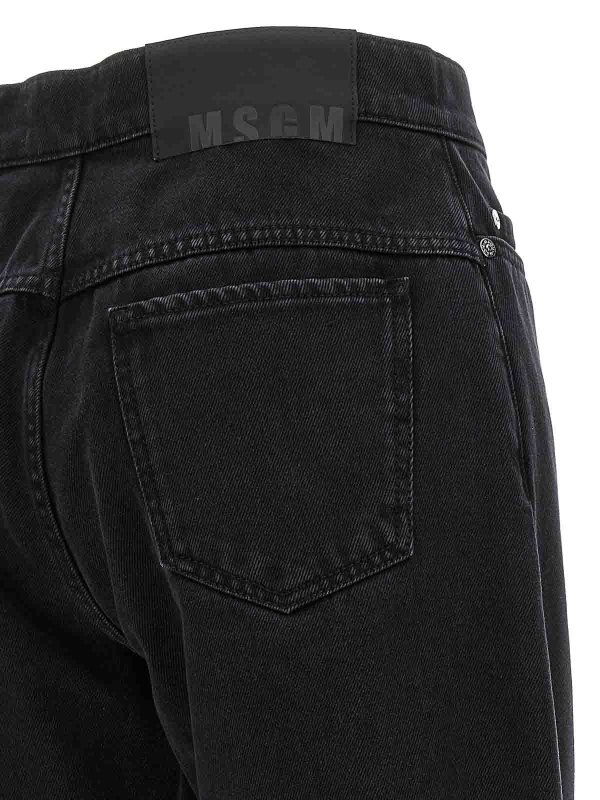 Cut out detail jeans shop online: m.s.g.m.