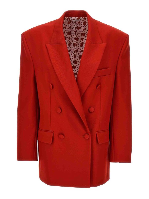 MAGDA BUTRYM: ブレザー - ブレザー - 赤