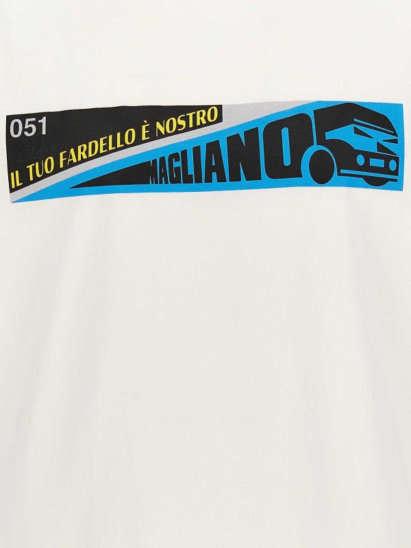 T-Shirt - Weiß shop online: MAGLIANO