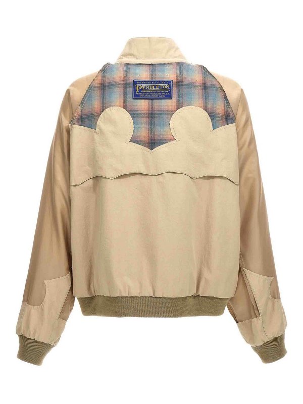 Maison Margiela: bombers online - Bomber pendleton yoke