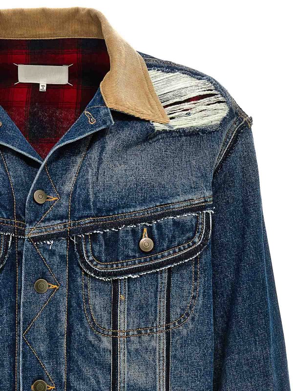 The Best Shops Maison Margiela: Chaquetas denim - Blazer - Azul