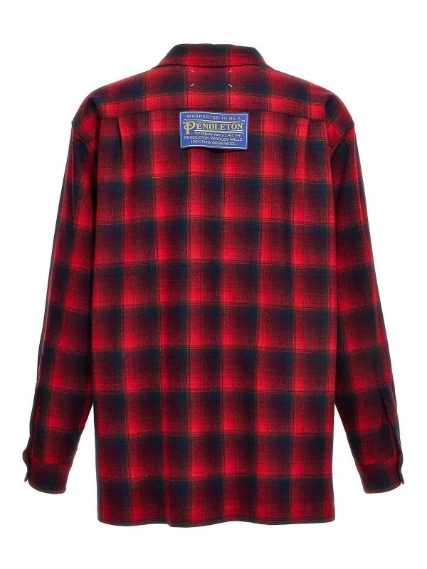 Maison Margiela: shirts online - pendleton shirt