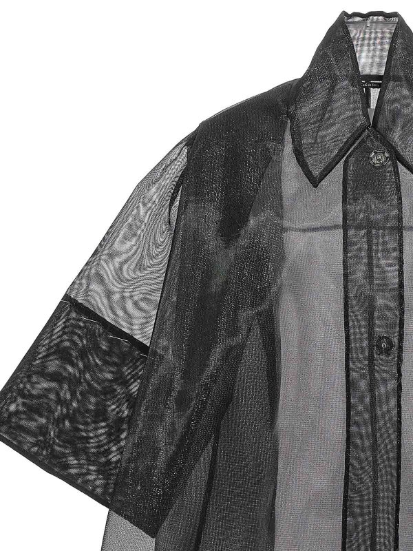 The Best Shops Maison Margiela: short coats - Bow tulle coat