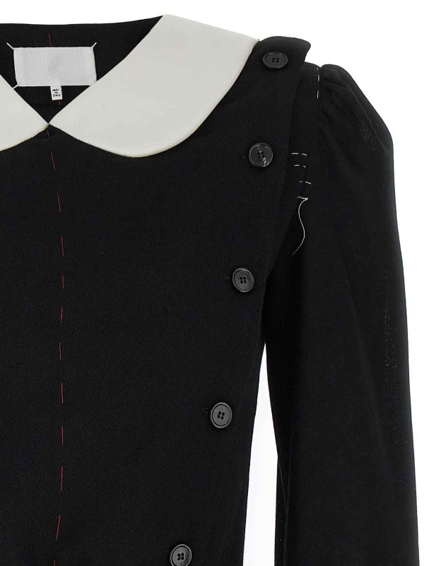 The Best Shops Maison Margiela: abiti al ginocchio - Vestito con cuciture