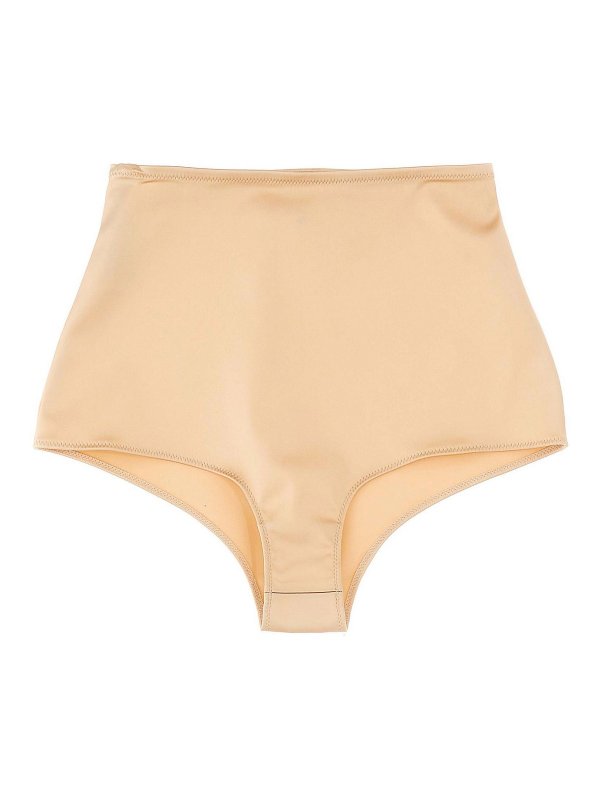 Maison Margiela: Tops & Tank tops - stitching high waist briefs