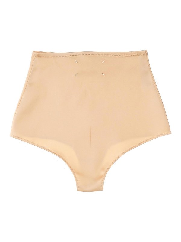 Maison Margiela: Tops & Tank tops online - stitching high waist briefs