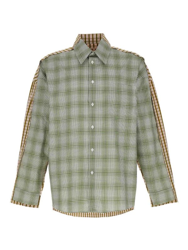 Marni: shirts - Patchwork shirt