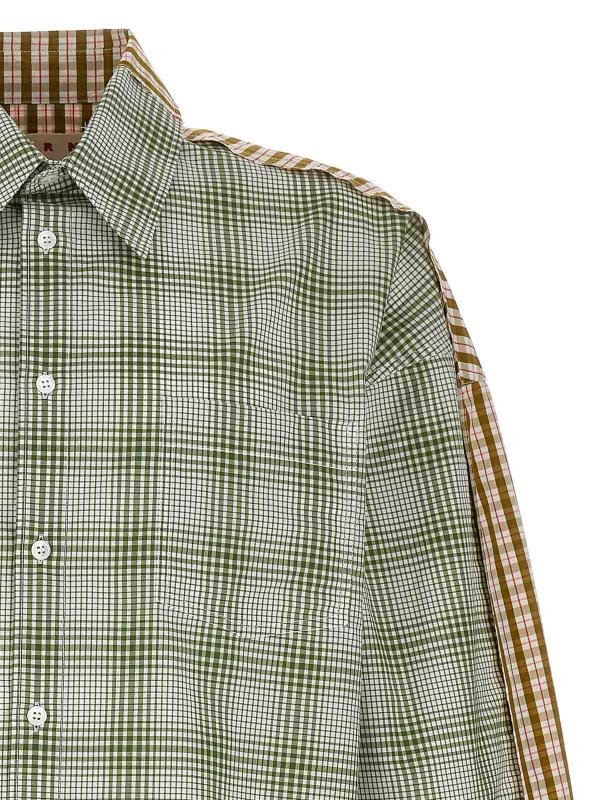 The Best Shops Marni: shirts - Patchwork shirt