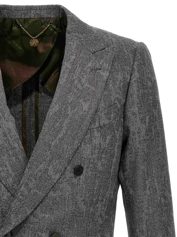 The Best Shops MAURIZIO MIRI: Vestes de costume - Blazer - Gris