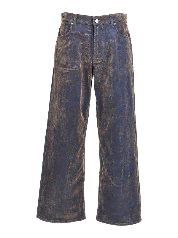 MCM: bootcut jeans - Dervor effect jeans