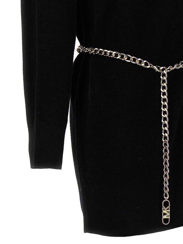 Chain belt cardigan shop online: MICHAEL KORS
