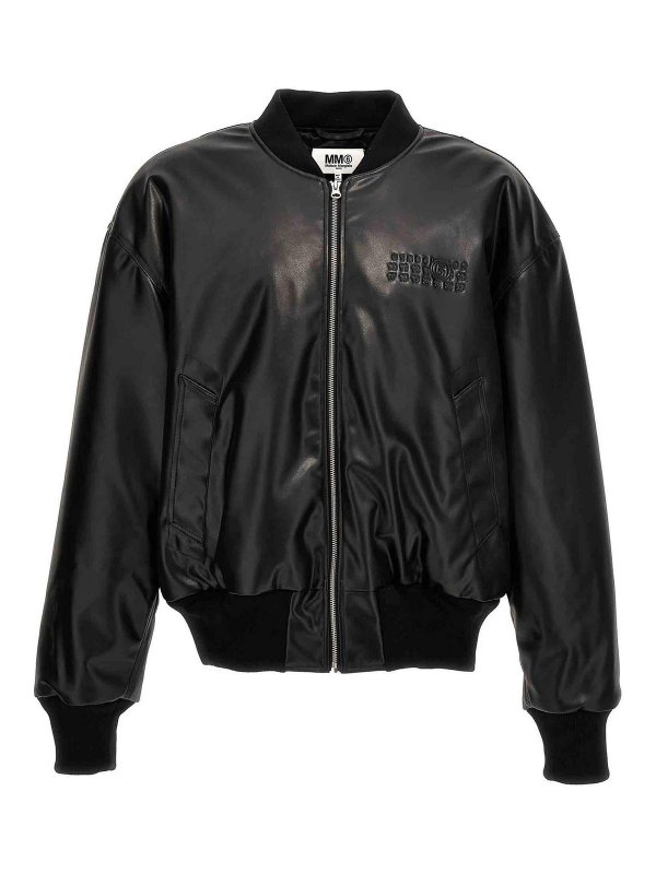 MM6 MAISON MARGIELA: ブレザー - ブレザー - 黒