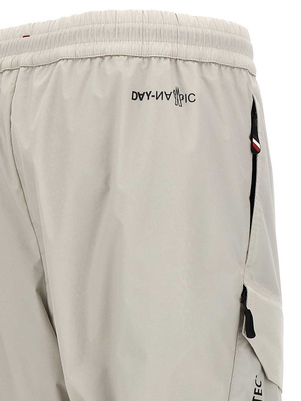 Logo print pants shop online: MONCLER