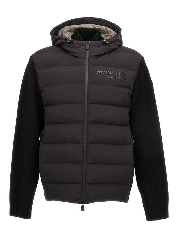 MONCLER: カーディガン - カーディガン - 黒