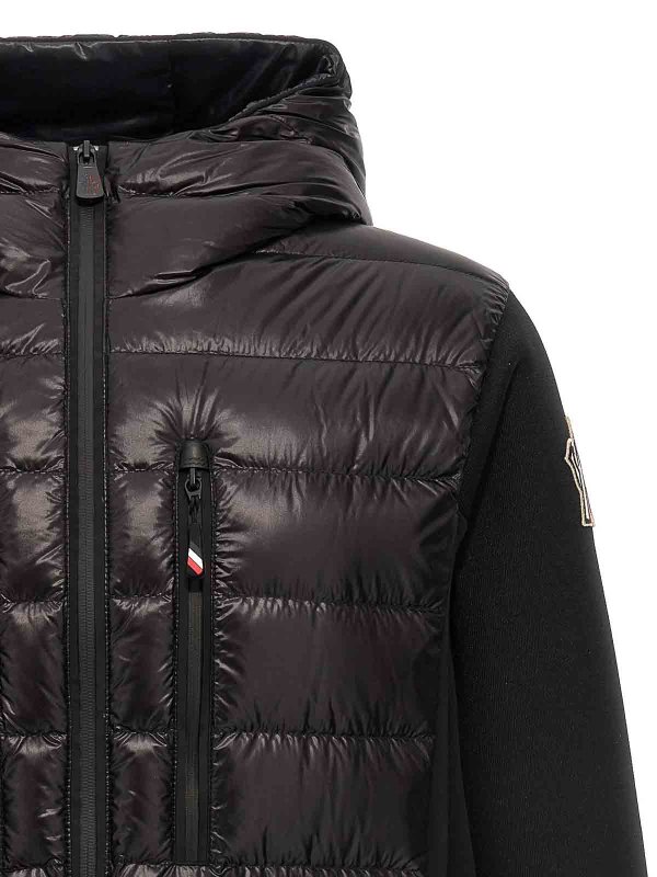 The Best Shops MONCLER: Cardigans - Cardigan - Schwarz