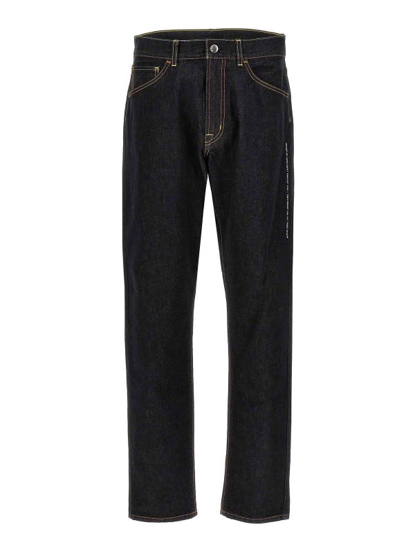 MONCLER: Bootcut - Bootcut Jeans - Schwarz