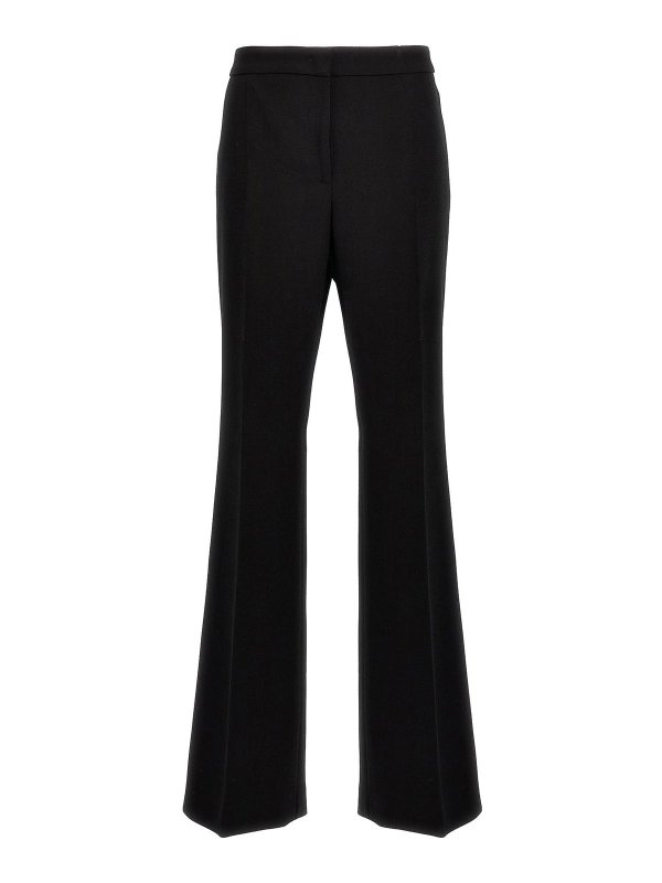 MOSCHINO: casual trousers - Crepe pants