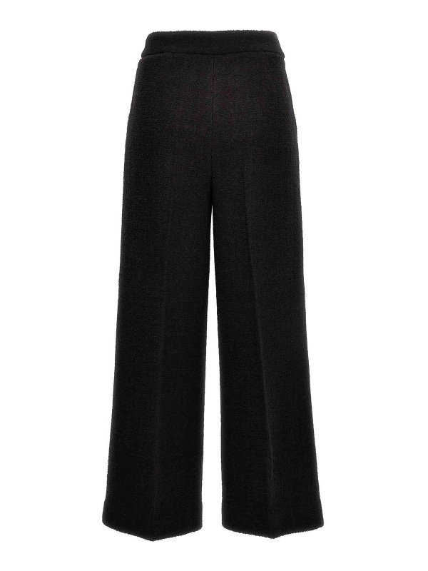 MOSCHINO: casual trousers online - Cropped boucl pants