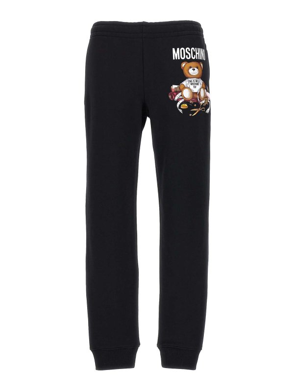 MOSCHINO: tracksuit bottoms - joggers