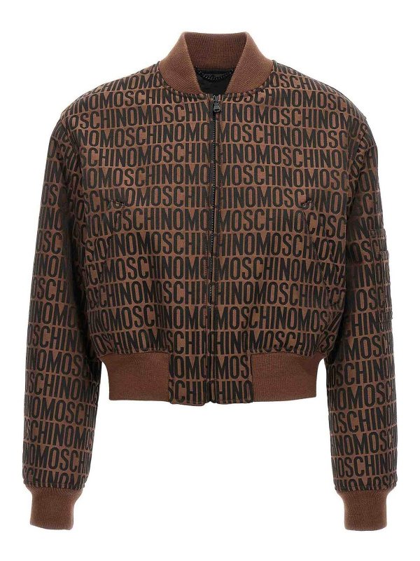 MOSCHINO: blazers - bomber jacket