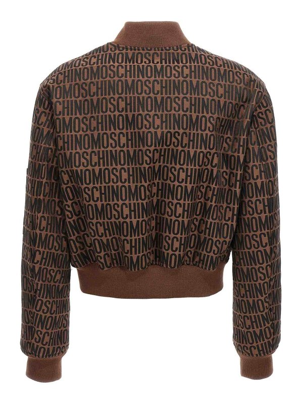 MOSCHINO: blazers online - bomber jacket