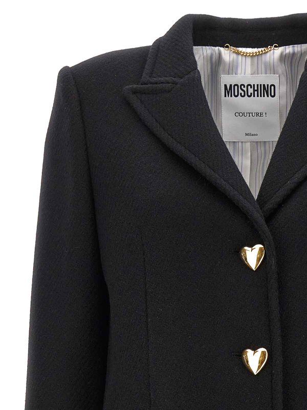 The Best Shops MOSCHINO: ショートコート - ショートコート - 黒