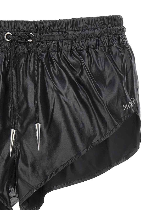 The Best Shops MUGLER: トラウザーショーツ - ショートパンツ - 黒