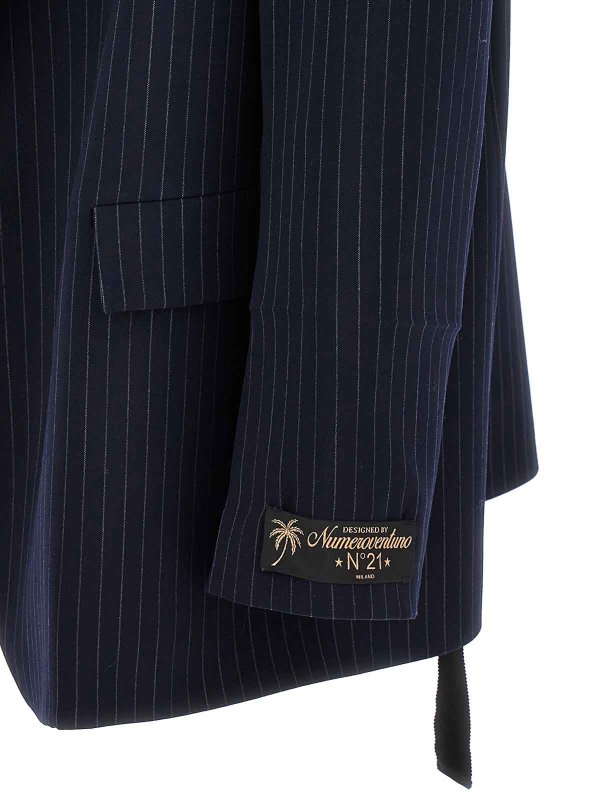 Pinstripe blazer shop online: N°21