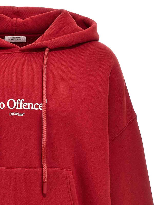The Best Shops OFF-WHITE: Sweatshirts und Pullover - Sweatshirt - Rot