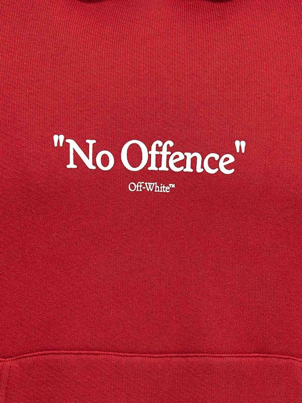 Sweatshirt - Rot shop online: OFF-WHITE