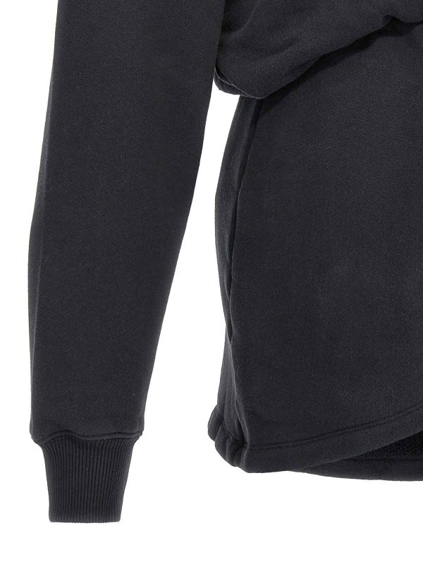 膝丈ドレス - 黒 shop online: OFF-WHITE