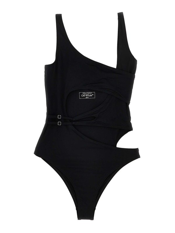 OFF-WHITE: one-piece - off one-piece swimsuit