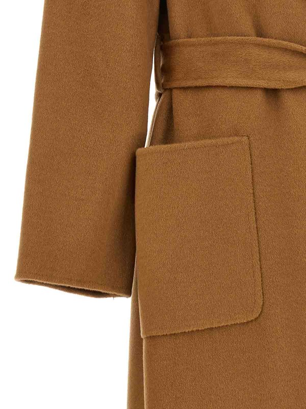 Long belted coat shop online: P.A.R.O.S.H.