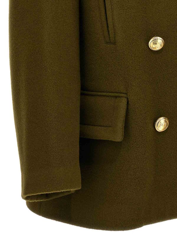 Kurzer Mantel - Grün shop online: Palm Angels