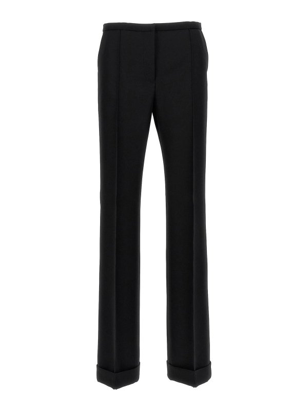 Philosophy di Lorenzo Serafini: casual trousers - Techno grain de poudre trousers