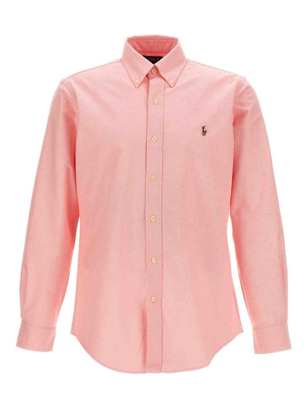 POLO RALPH LAUREN: シャツ - シャツ - ヌードカラー