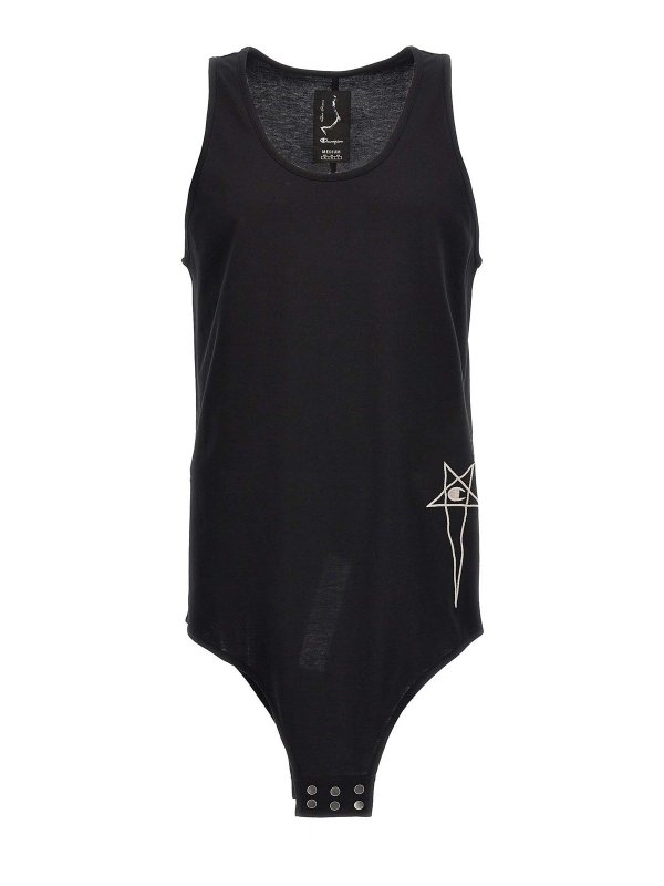 RICK OWENS: トップス＆タンクトップ - トップ/タンクトップ - 黒