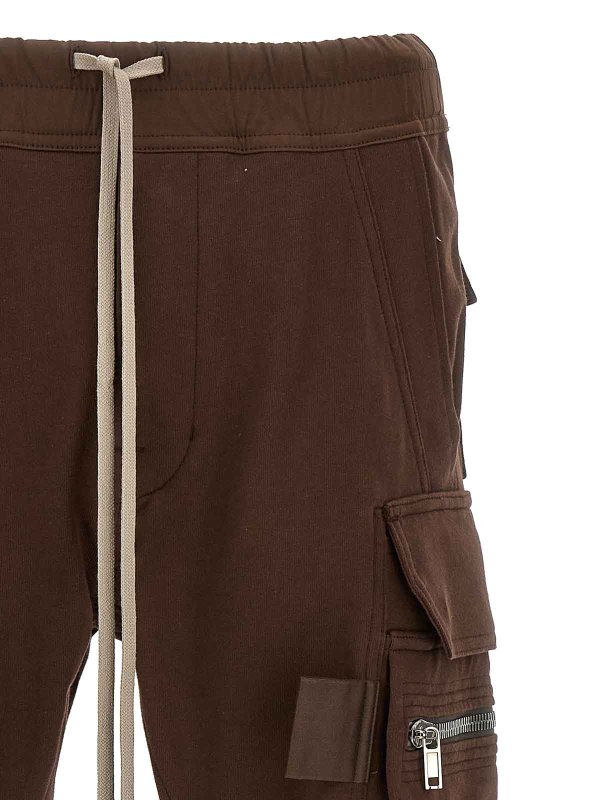 The Best Shops RICK OWENS: トラウザーショーツ - ショートパンツ - ブラウン