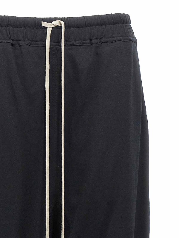 The Best Shops RICK OWENS: スウェットパンツ - トラックスーツ ボトムス - 黒
